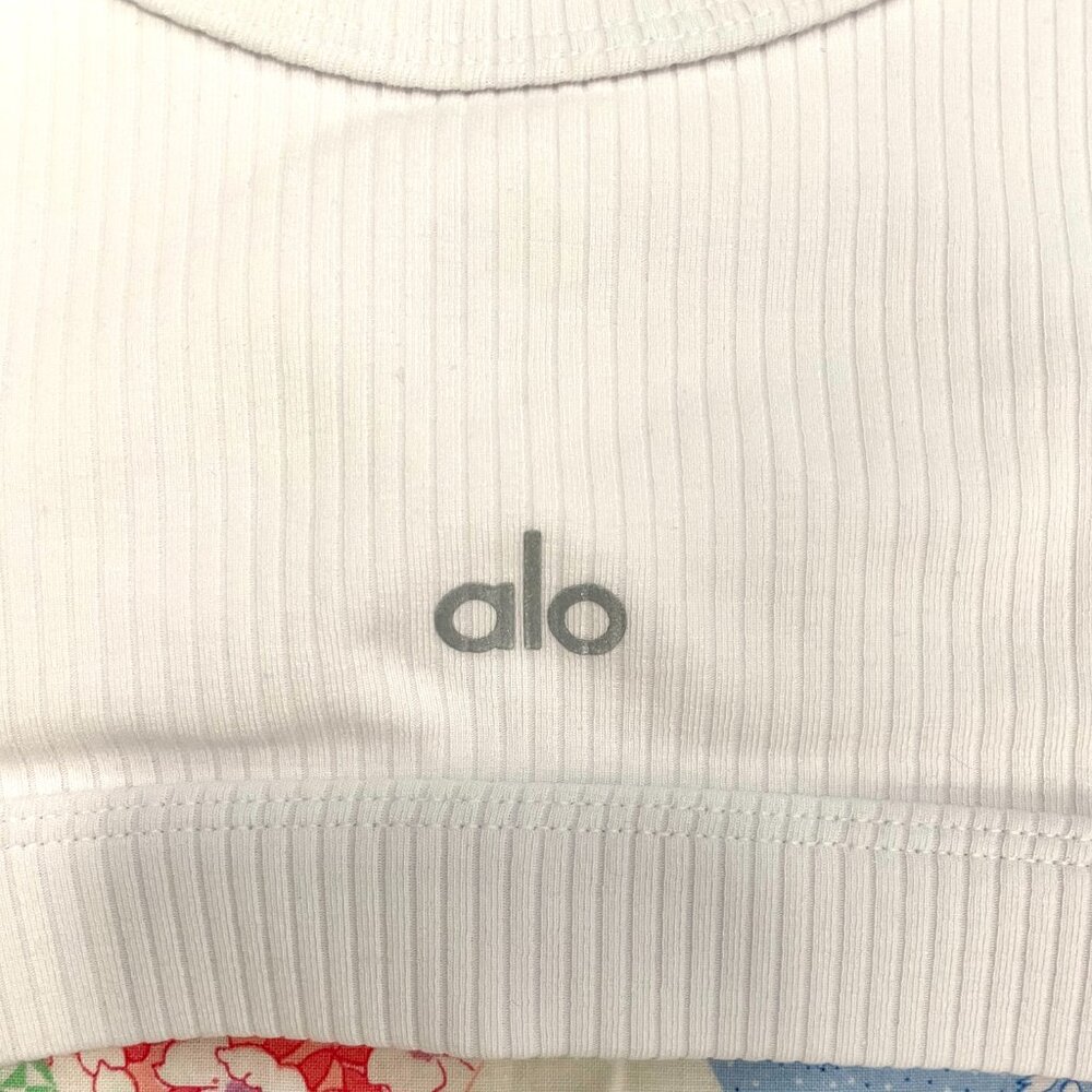 Alo yoga wellness bra ribbed - Picture 5 of 10